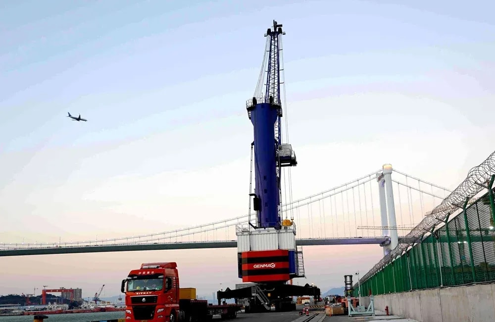 Cẩu bờ di động MHC (Mobile Harbor Crane) 5
